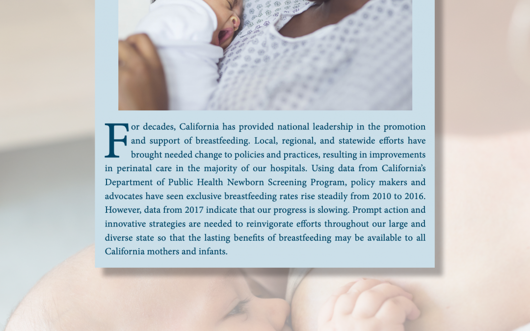 Sustaining Change In Challenging Times: California Needs Innovative Breastfeeding Strategies
