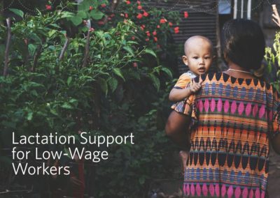 Lactation Support for Low Wage Workers (2020)